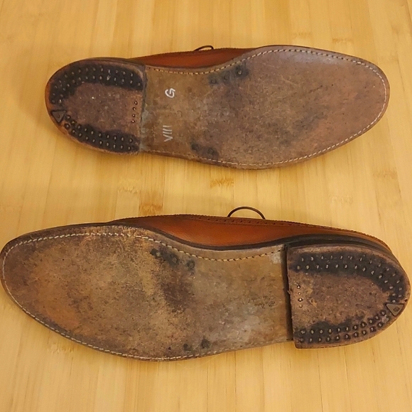 Florsheim Imperial Shoe - Walnut Brown Full Brogue Wingtip 11 C 601123 - Picture 6 of 8